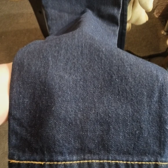 Women's Dark Blue Jeans - Picture 5 of 5